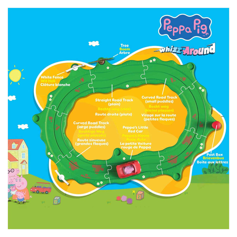 Load image into Gallery viewer, Gear2play peppa pig whizz around - peppa's kleine rode auto set