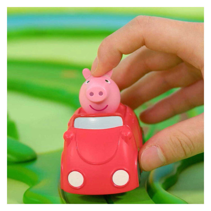 Load image into Gallery viewer, Gear2play peppa pig whizz around - peppa's kleine rode auto set
