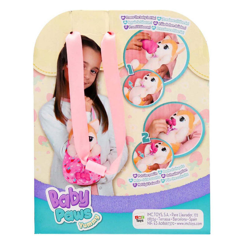 Load image into Gallery viewer, Imc toys baby paws yummy shiba inu knuffel - 20cm