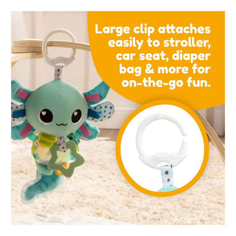 Load image into Gallery viewer, Lamaze alise de axolotl clip go