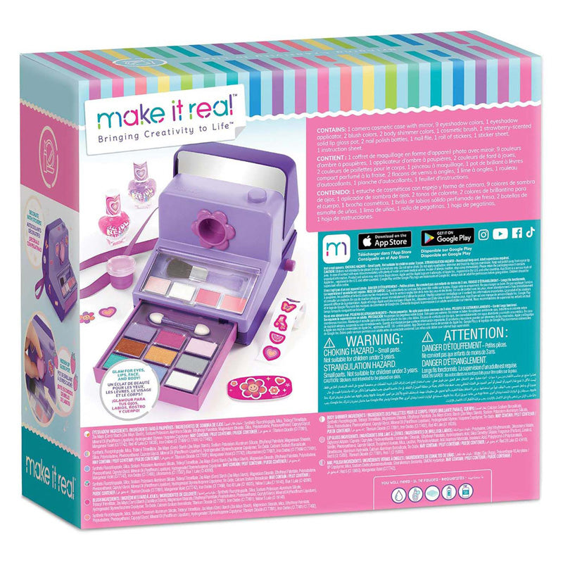 Load image into Gallery viewer, Make it real - instant glamour camera make-up set met spiegel