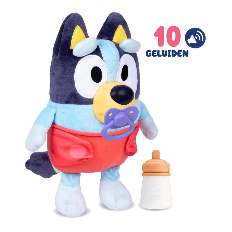 Load image into Gallery viewer, Spectron baby bluey cuddle and care interactief pluchen knuffel