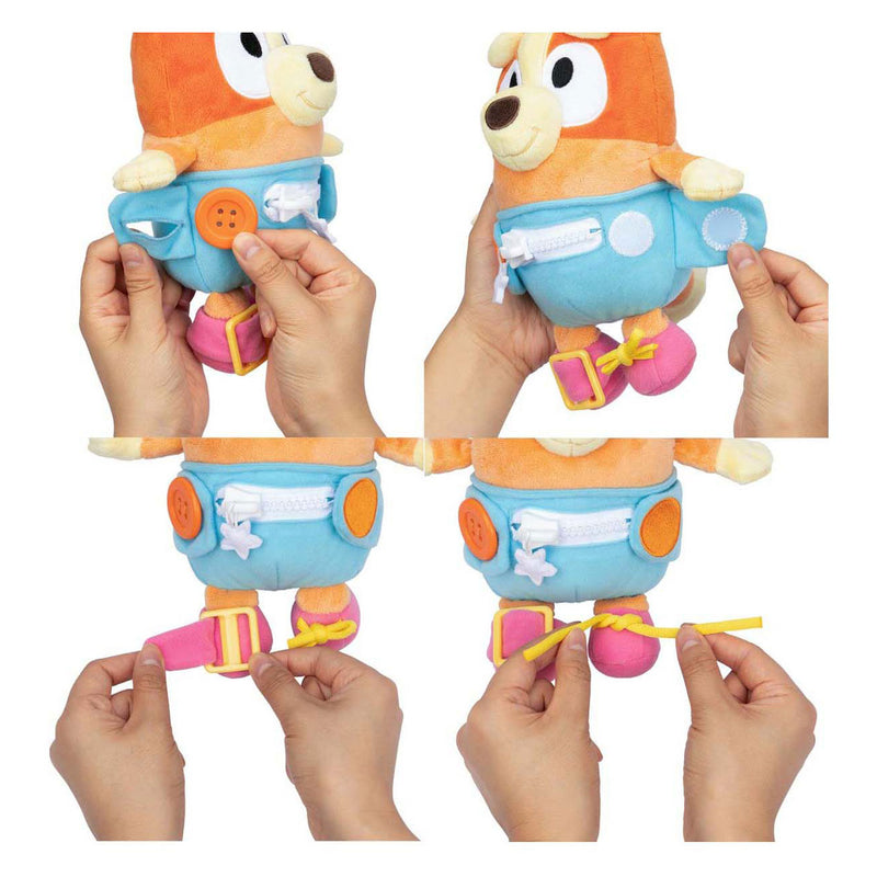 Load image into Gallery viewer, Moose toys bluey baby bingo dress and play pluchen knuffel