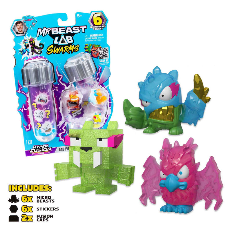 Load image into Gallery viewer, Moose toys mrbeast swarms fusion pod series 3 - 6dlg.