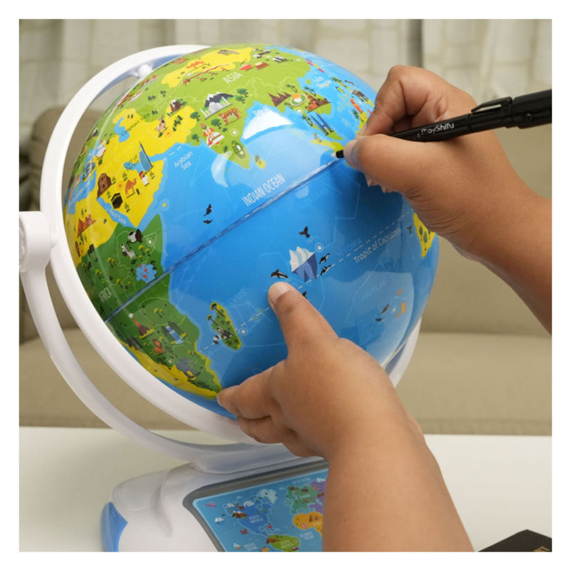 Load image into Gallery viewer, Gear2play orboot explorer interactieve wereldbol – spelenderwijs de wereld ontdekken – incl. app 3d beelden - educatief