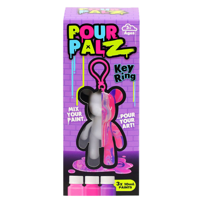 Load image into Gallery viewer, Gear2play pour palz mini paint bear sleutelhanger - gietverfset