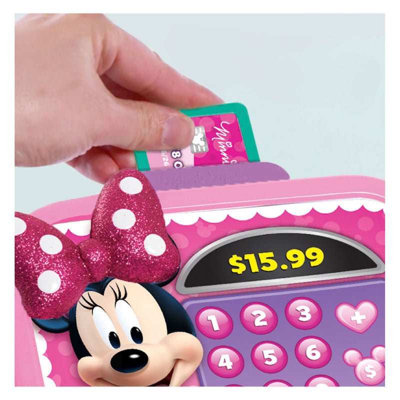 Load image into Gallery viewer, Spectron minnie bowtique speelgoedkassa met geluid - 10dlg.