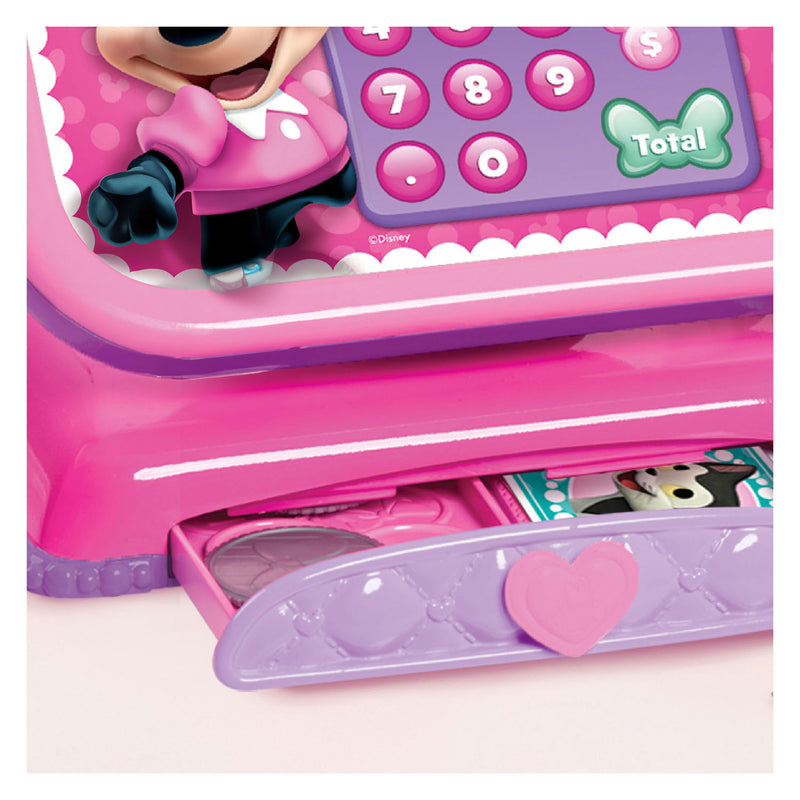 Load image into Gallery viewer, Spectron minnie bowtique speelgoedkassa met geluid - 10dlg.