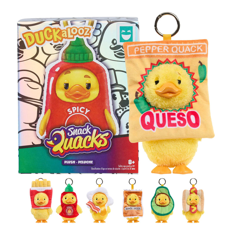 Load image into Gallery viewer, Spectron happy haul duckalooz snack quack pluche sleutelhanger
