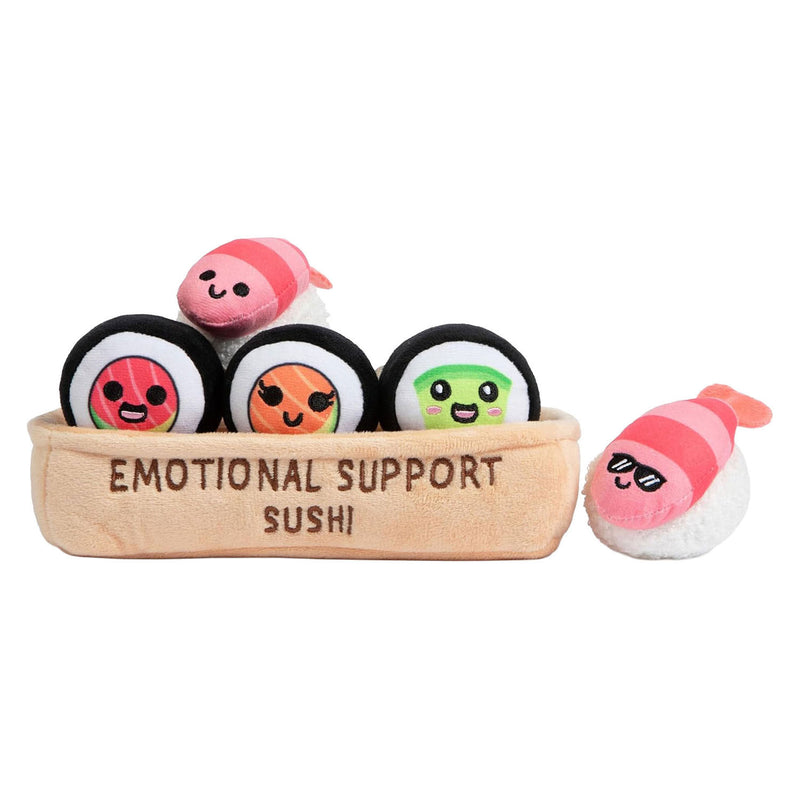 Load image into Gallery viewer, Just play emotional support sushi knuffels - kawaii pluche set