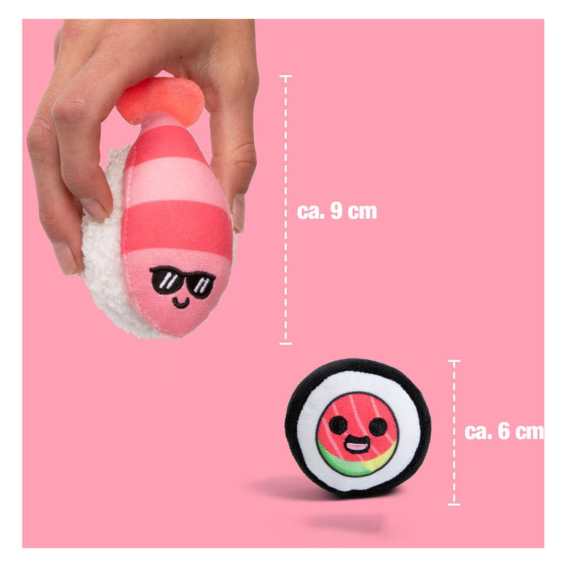 Load image into Gallery viewer, Just play emotional support sushi knuffels - kawaii pluche set