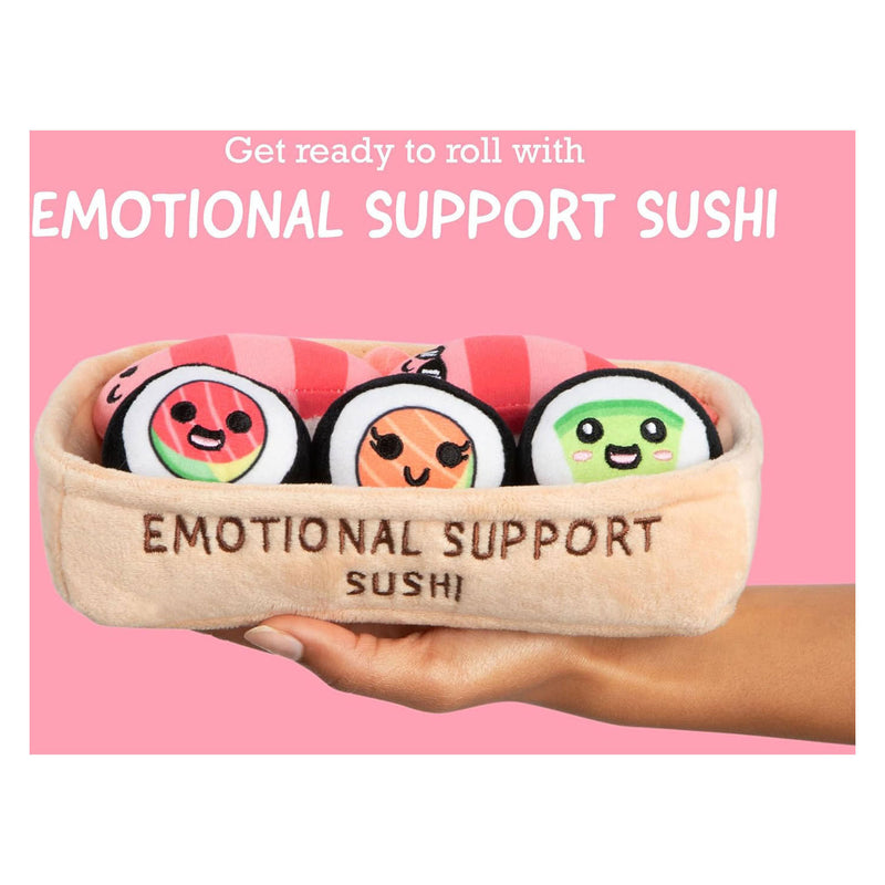 Load image into Gallery viewer, Just play emotional support sushi knuffels - kawaii pluche set