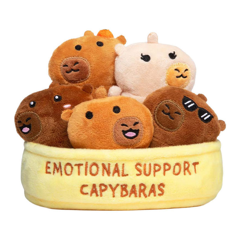 Load image into Gallery viewer, Spectron emotional support capibaras knuffels - 6dlg.