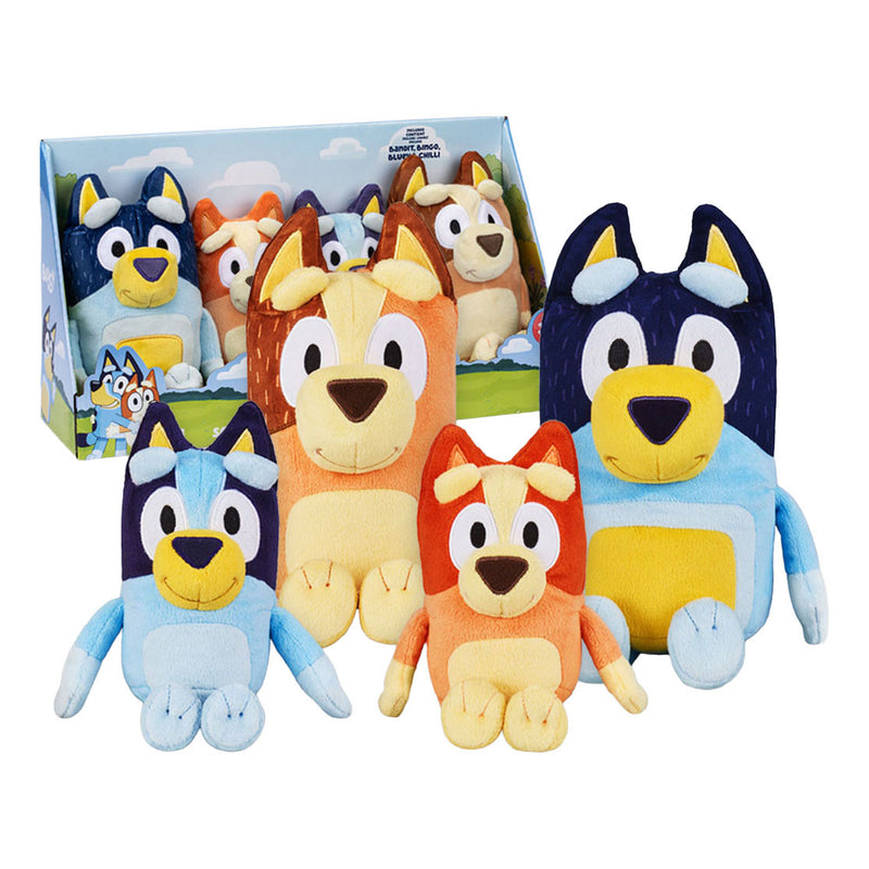Load image into Gallery viewer, Spectron bluey pluche knuffels set - 4st.