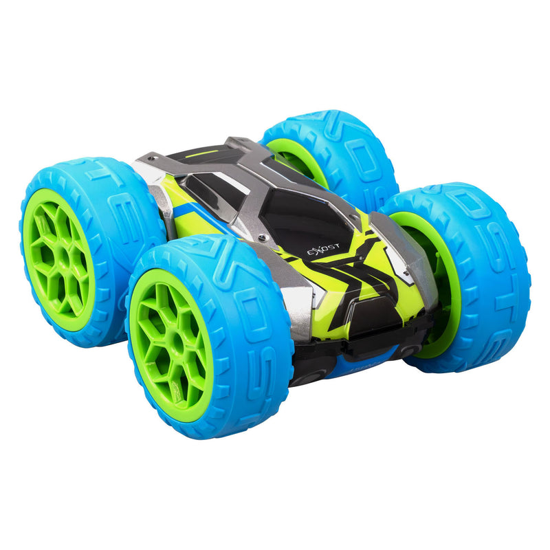 Load image into Gallery viewer, Spectron exost rc 360 cross mx bestuurbare stuntauto blauw groen - 12 km u