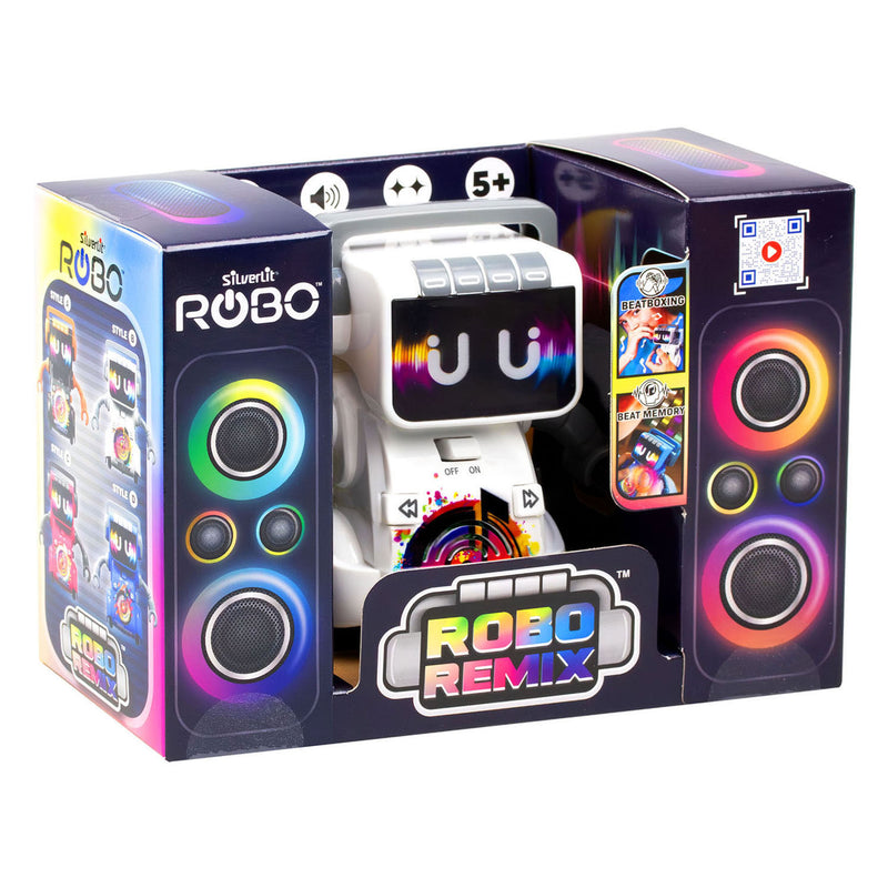 Load image into Gallery viewer, Silverlit robo remix wit dansrobot - incl. led verlichting