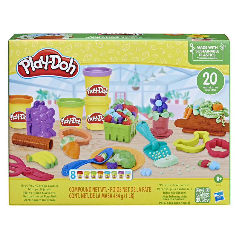 Load image into Gallery viewer, Play-doh tuin speelset met 8 kleipotjes - 20dlg.