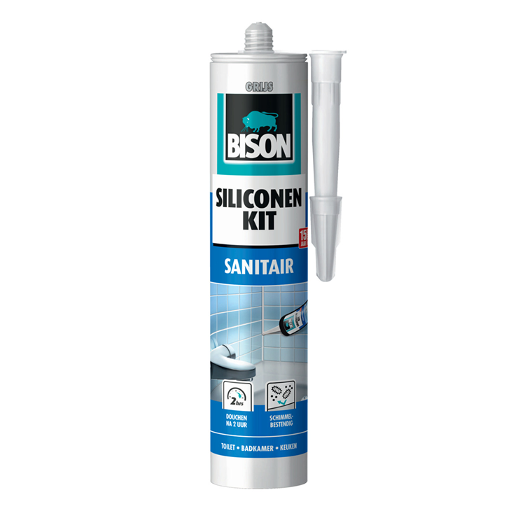 Load image into Gallery viewer, Bison 1029749 - b sil.kit 310ml manh.grijs | 3 stuks