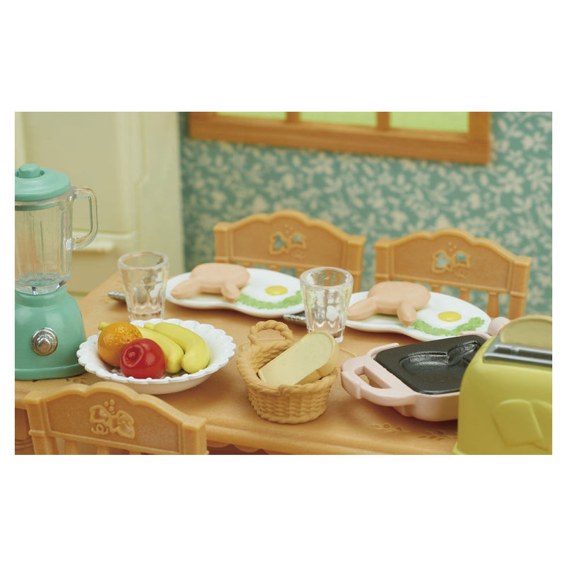 Load image into Gallery viewer, Sylvanian families 5444 ontbijtset-poppenhuisinrichting