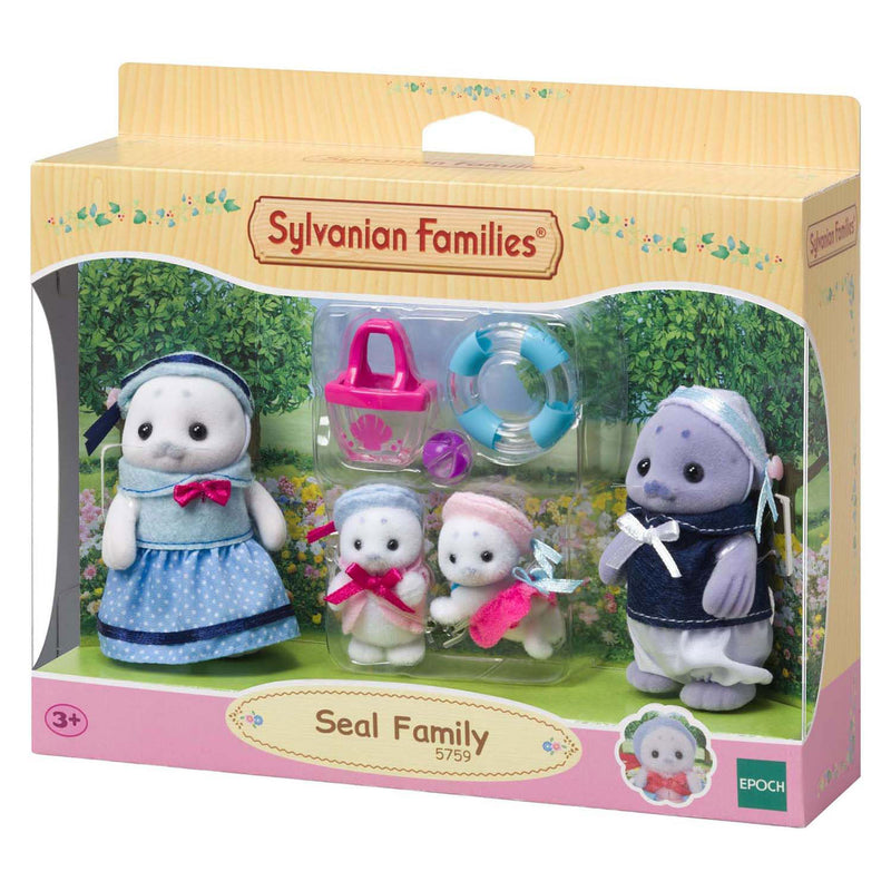 Afbeelding laden in galerijviewer, Sylvanian families 5759 familie zeehond