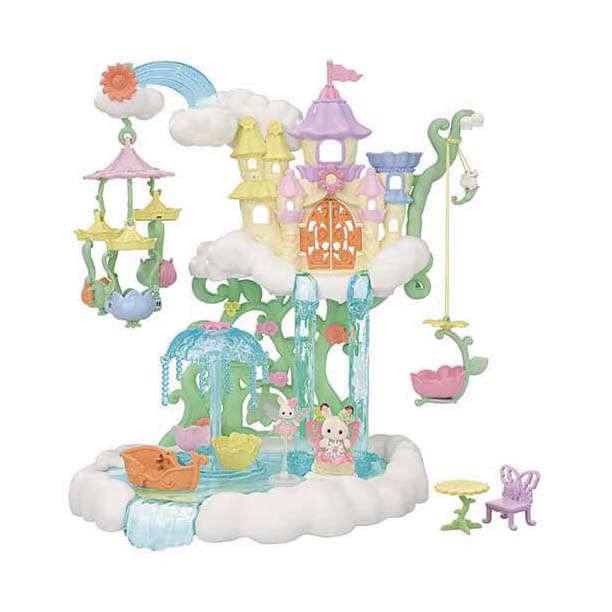 Load image into Gallery viewer, Sylvanian families 5815 hemels prinsessenkasteel inclusief 2 fluweelzachte speelfiguren