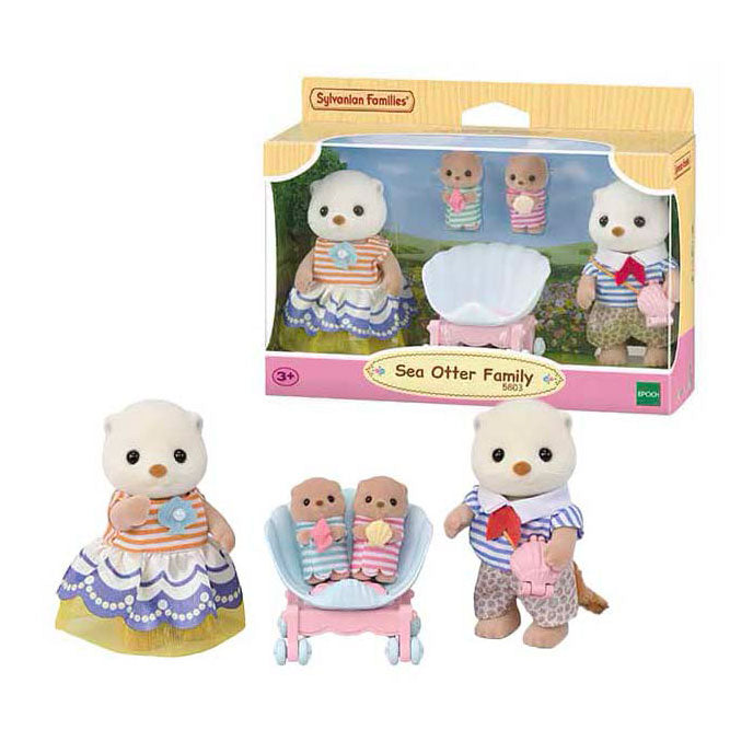 Load image into Gallery viewer, Sylvanian families 5803 familie zeeotter