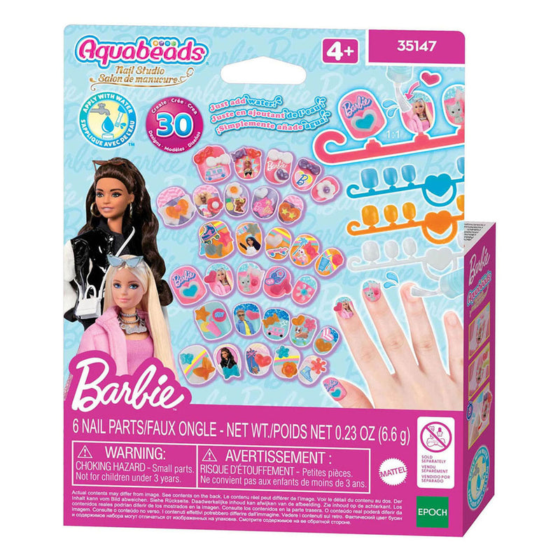 Load image into Gallery viewer, Aquabeads nagelstudio barbie navullingsset