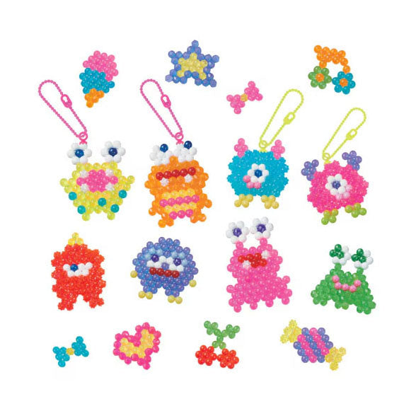 Load image into Gallery viewer, Aquabeads neon gekke monsters set- kleurrijke parels die magisch aan elkaar plakken door water