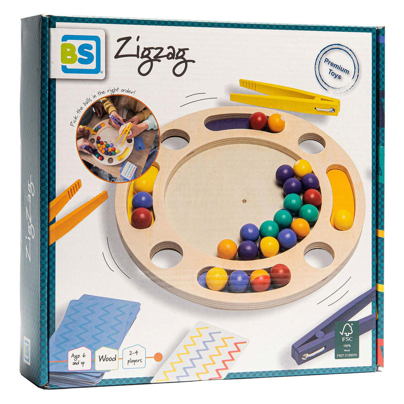 Load image into Gallery viewer, Bs toys bs zigzag - strategisch kaartspel - fsc hout - 2 tot 4 spelers - vanaf 6 jaar