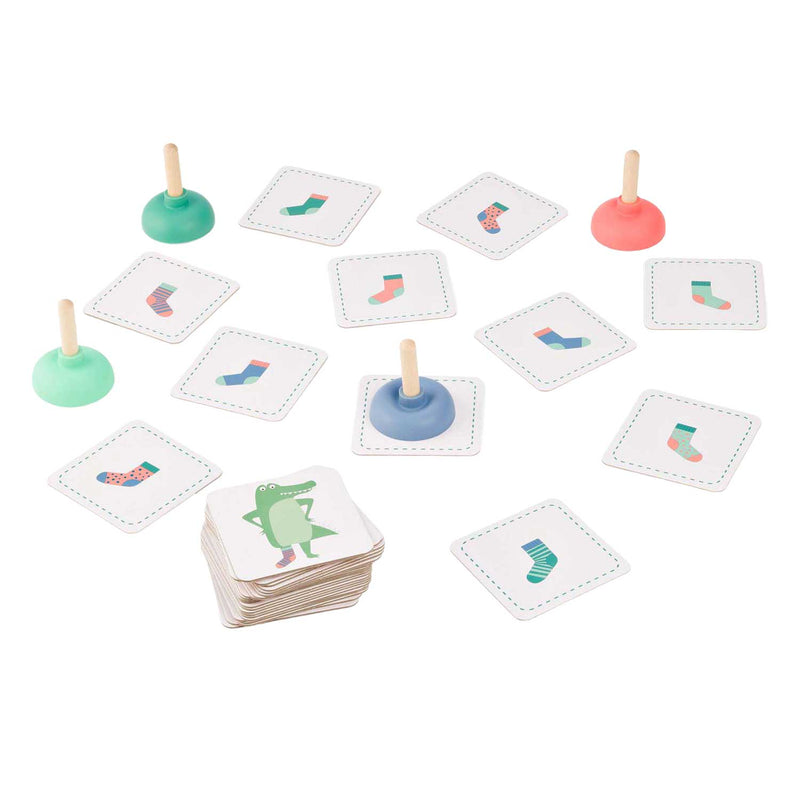 Load image into Gallery viewer, Bs toys kroko's sok memo - kinderspel