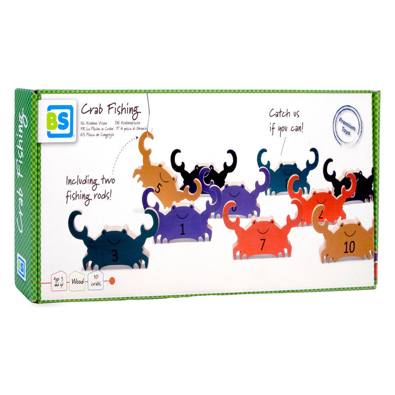 Load image into Gallery viewer, BS Toys Krabben Vissen Kinderspel