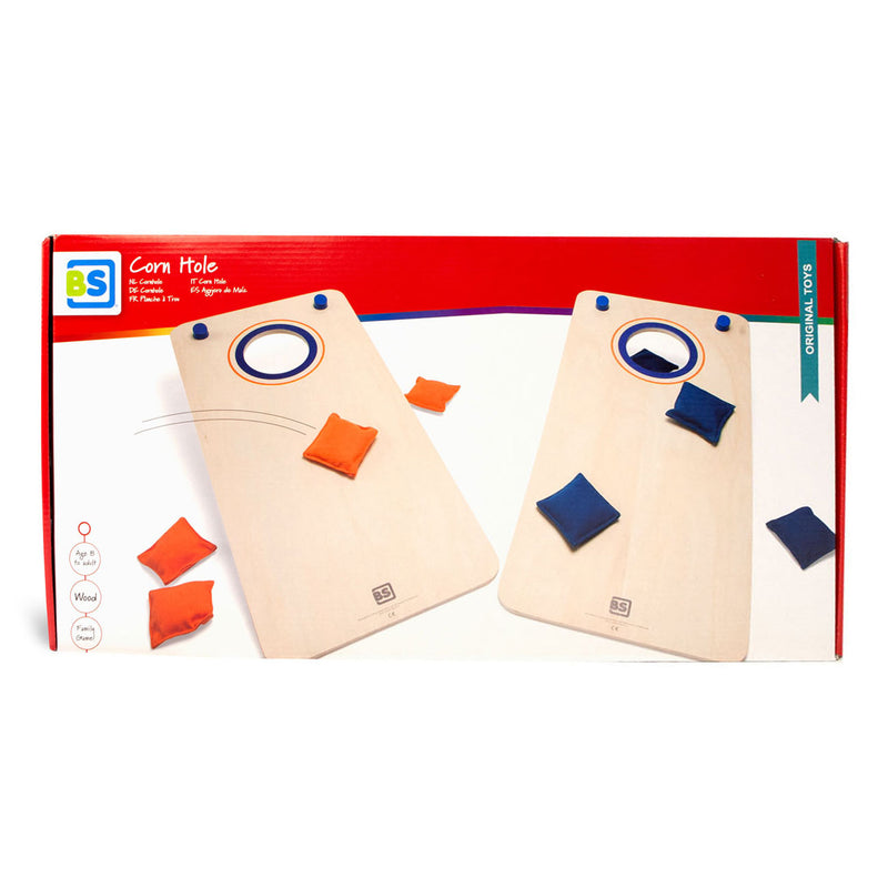 Load image into Gallery viewer, Bs toys cornhole spel - bean bag game - buitenspeelgoed vanaf 8 jaar - pittenzak werpspel speelgoed set - spelletjes voor kinderen - buiten speelgoed - buitenspel - buiten spellen - tuin speelgoed - cadeau kind