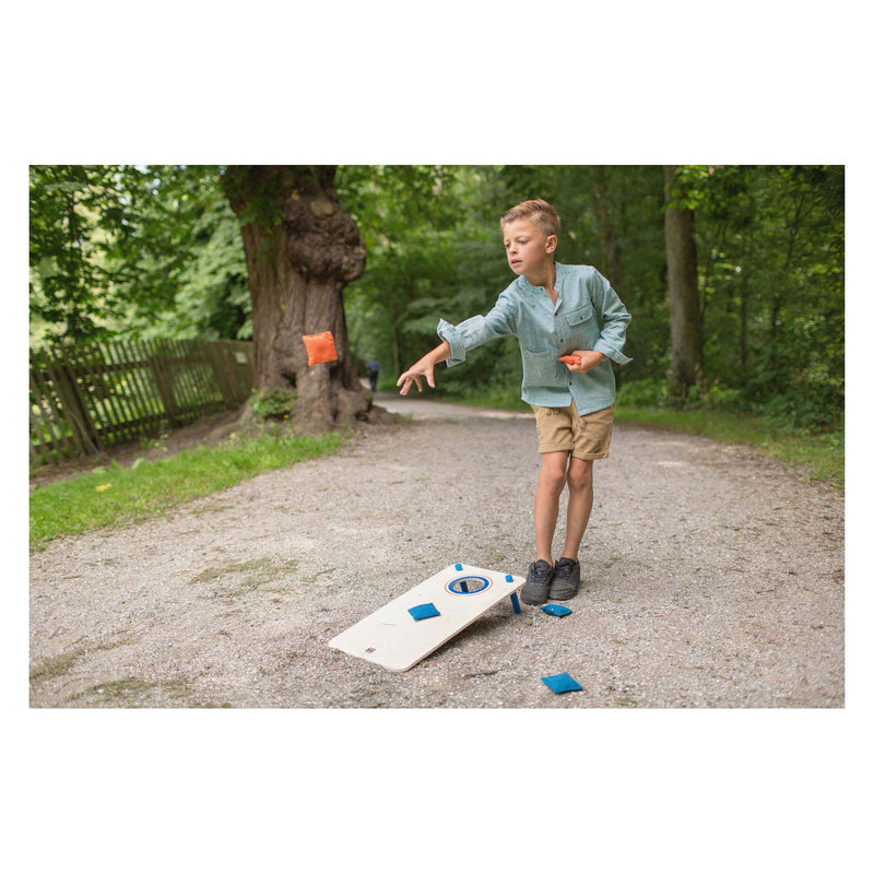 Load image into Gallery viewer, Bs toys cornhole spel - bean bag game - buitenspeelgoed vanaf 8 jaar - pittenzak werpspel speelgoed set - spelletjes voor kinderen - buiten speelgoed - buitenspel - buiten spellen - tuin speelgoed - cadeau kind