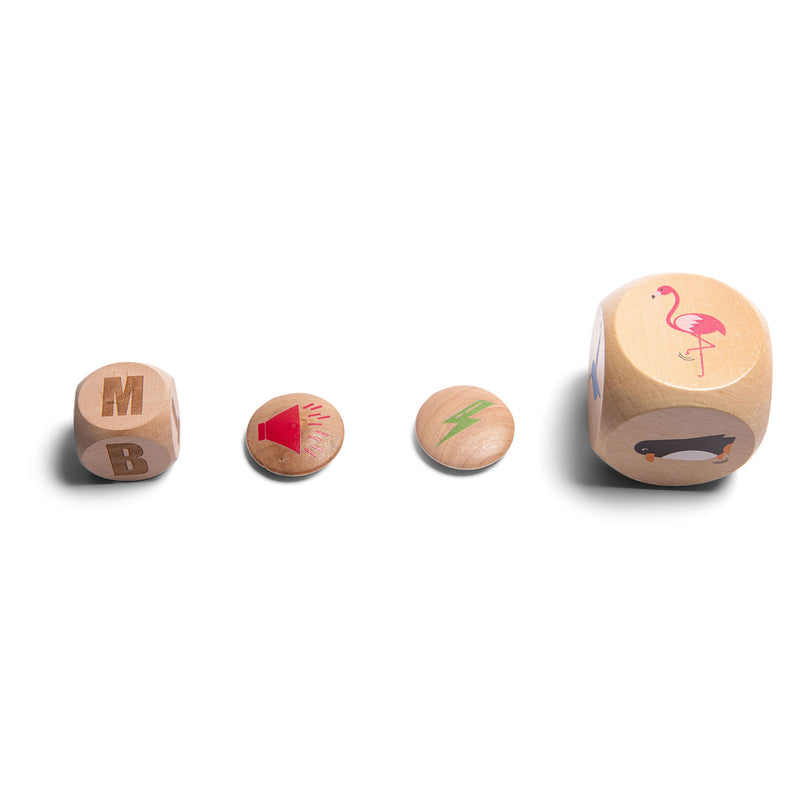 Load image into Gallery viewer, Bs toys vogels in actie hout - kinderspel
