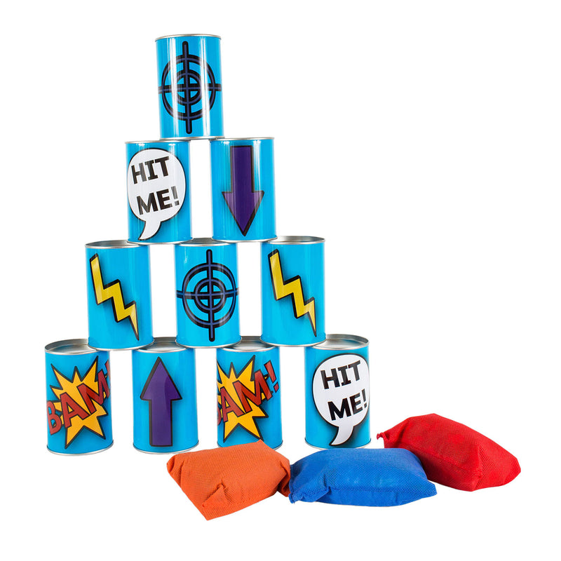 Load image into Gallery viewer, Bs toys blikwerpen blauw, 13dlg.