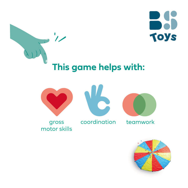 Load image into Gallery viewer, Bs toys parachute vang- en werpspel