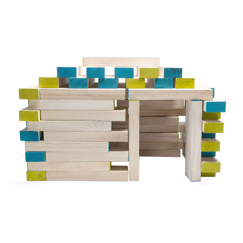 Load image into Gallery viewer, Bs toys mega houten wiebeltoren spel, 61dlg.