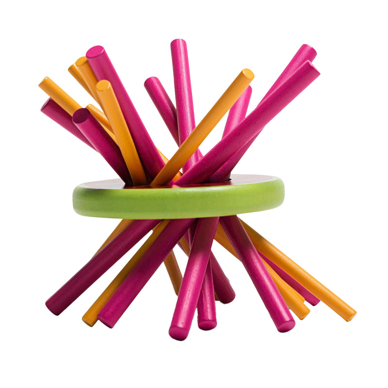 Afbeelding laden in galerijviewer, Bs toys mikado meloen houten spel, 31dlg.