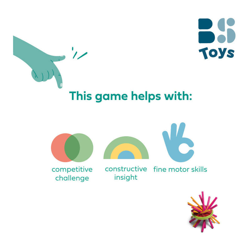 Load image into Gallery viewer, Bs toys mikado meloen houten spel, 31dlg.