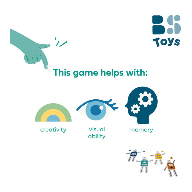 Load image into Gallery viewer, Bs toys robotvrienden spel