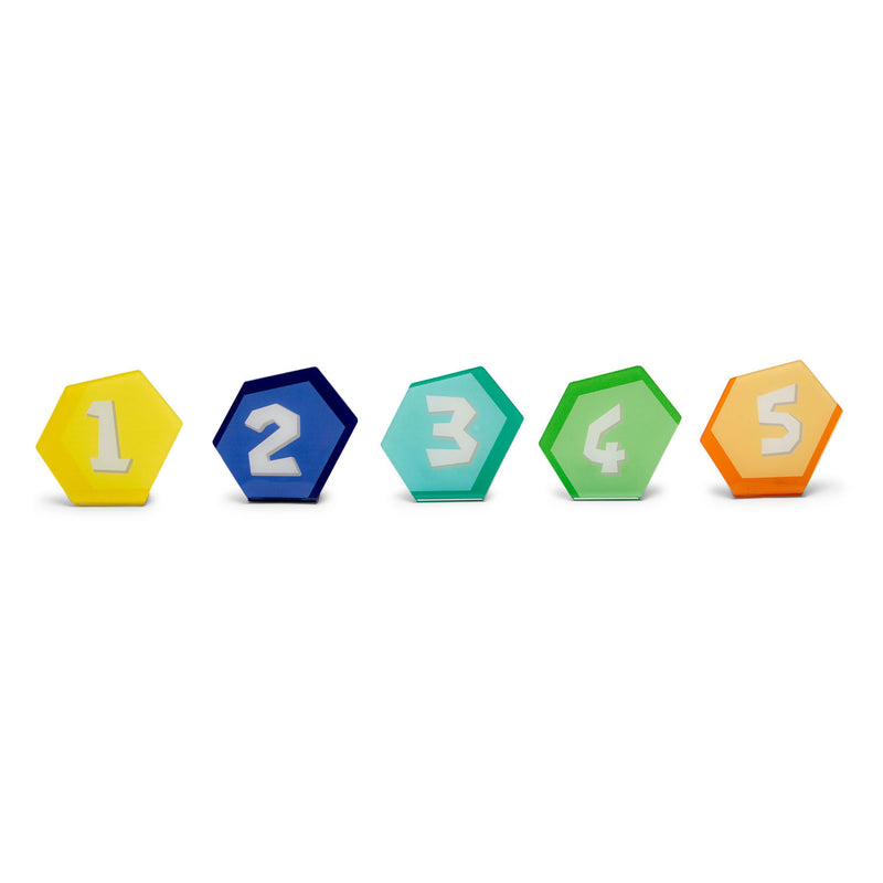 Load image into Gallery viewer, Bs toys schiet 'm! elastiekpistool - hout - coördinatiespel - vanaf 6 jaar - 5 targets