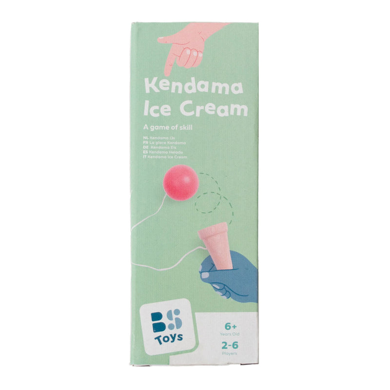 Afbeelding laden in galerijviewer, Bs toys kendama ijsje - behendigheidsspel - vangbal - kinder speelgoed - houten spel - coördinatie training - kendama spel - houten speelgoed