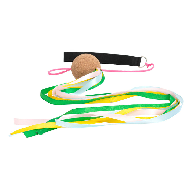 Load image into Gallery viewer, Bs toys poi slinger - dansen - bewegen - cadeau kind - met gekleurde linten