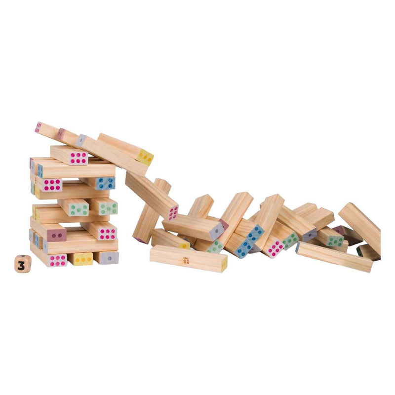 Load image into Gallery viewer, Bs toys houten reuzegroot nummertoren - 46dlg.