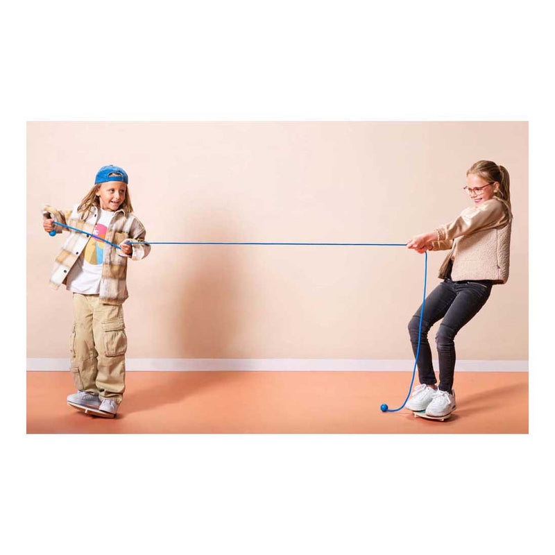 Load image into Gallery viewer, Bs toys houten touwtrekspel voor twee - 3dlg.