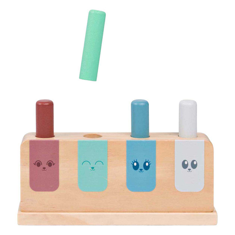 Load image into Gallery viewer, Bs toys houten pop-up spel - 5dlg.