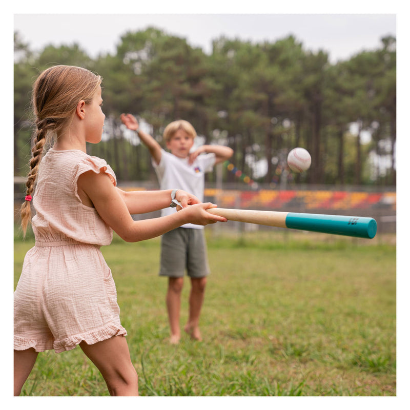 Load image into Gallery viewer, Bs toys – honkbal startset – buitenspel – honkbalset van fsc hout – vanaf 8 jaar