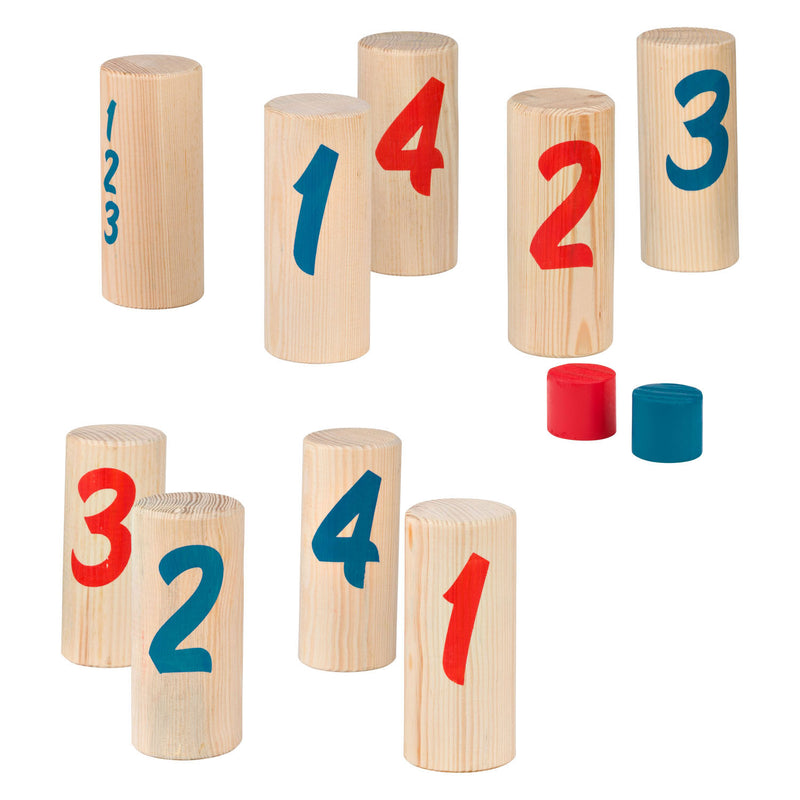 Load image into Gallery viewer, Bs toys – knapsack werpspel – behendigheidsspel voor buiten – vanaf 8 jaar - buitenspeelgoed - familiespel - houten speelgoed - buitenspel