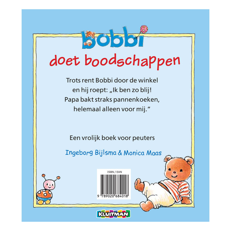 Load image into Gallery viewer, Uitgeverij kluitman bobbi doet boodschappen