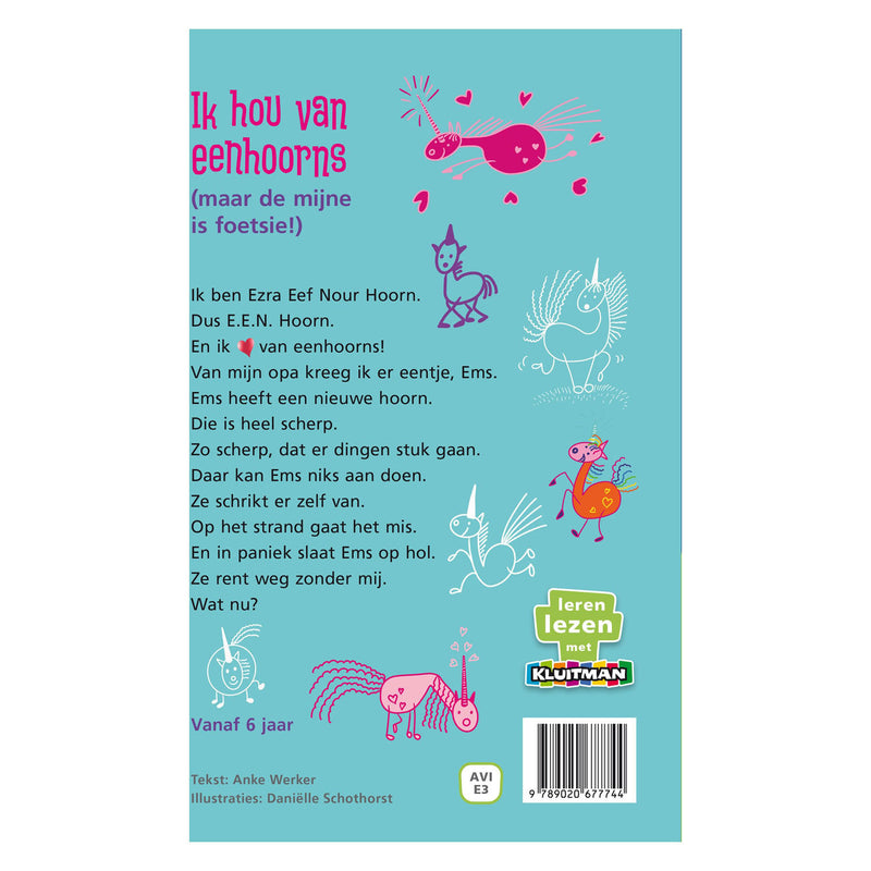Load image into Gallery viewer, Uitgeverij kluitman ik hou van eenhoorns (maar de mijne is foetsie!) - avi-e3